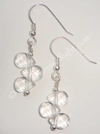 Clear Quartz Earrings